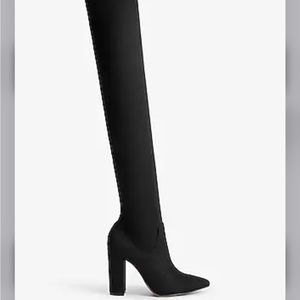 High black boots